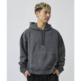 ディアローレル プルオーバー パーカー フーディー メンズ ピグメント加工 （BLK）