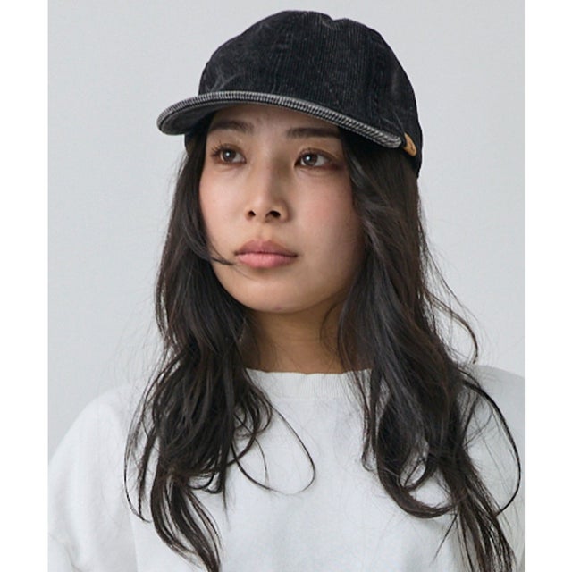 ディアローレル キャップ DL CORDUROY CAP DLA6F27671101 （BLK）