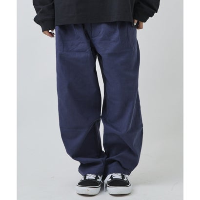 ディアローレル ロングパンツ メンズ チノ ワークパンツ 2PLEATS （BLK）｜詳細画像