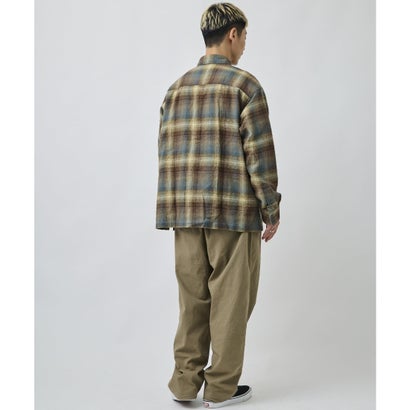 ディアローレル 長袖 シャツ メンズ チェック HERITAGE （WHT）｜詳細画像