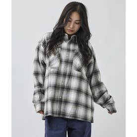 ディアローレル 長袖 シャツ メンズ チェック HERITAGE （WHT）