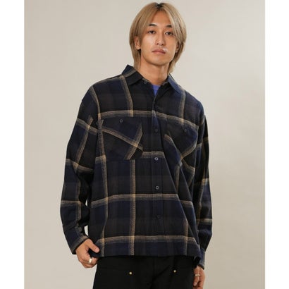 ディアローレル 長袖 シャツ メンズ チェック HERITAGE （KHK）｜詳細画像