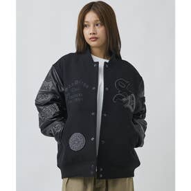 ディアローレル スタジャン メンズ オーバーサイズ SD VARSITY （BK/BK）