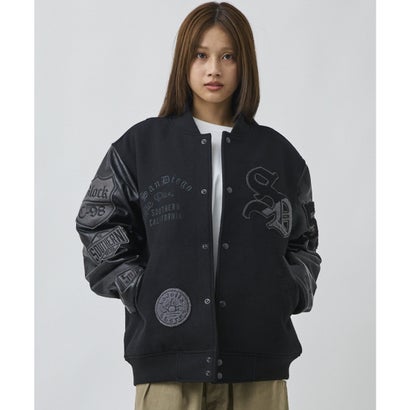 ディアローレル スタジャン メンズ オーバーサイズ SD VARSITY （BL/WT）｜詳細画像