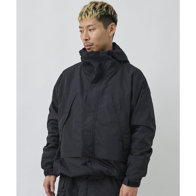 ディアローレル ジャケット メンズ アウトドア DRIFT PARKA （BLK）
