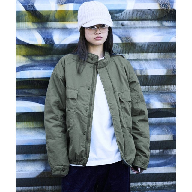ディアローレル ジャケット メンズ 無地 FADED BDU （OLV）