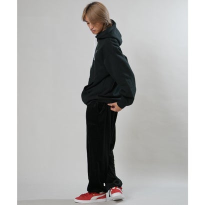 ディアローレル ジャージ トラックパンツ メンズ ベロア VELOUR （BLK）｜詳細画像