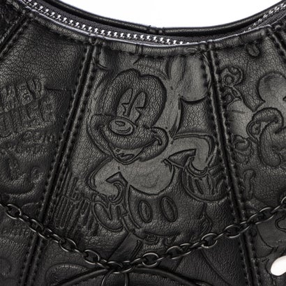 ディズニー ミディアムホーボーバッグ （グレー/ブラック）｜詳細画像