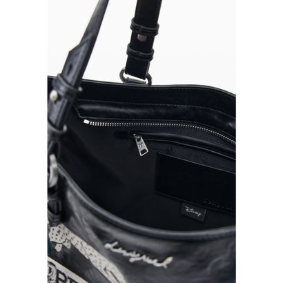 デシグアル Desigual スクエア ショルダー&ハンドバッグ （グレー/ブラック）｜詳細画像