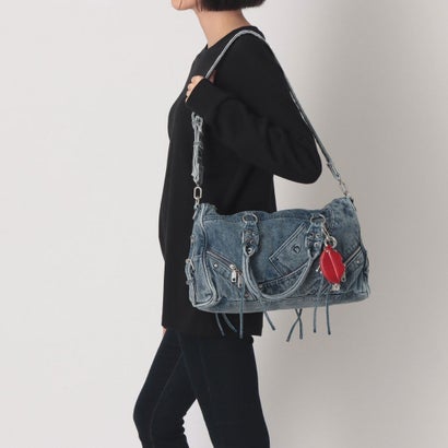 ハンドバッグ （ブルー）｜詳細画像