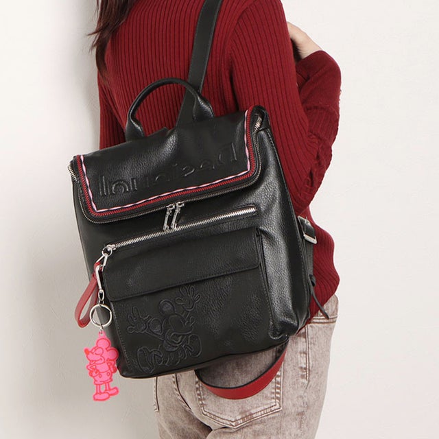 デシグアル Desigual ミッキーマウス アーバン バックパック （グレー 