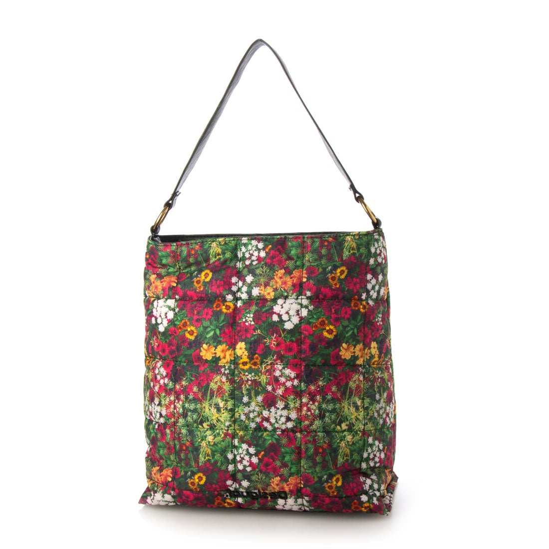 デシグアル Desigual 花柄 マキシバケットバッグ （グリーン 