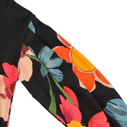 デシグアル Desigual 花柄 オーバーサイズ スウェットシャツ （グレー/ブラック）｜詳細画像