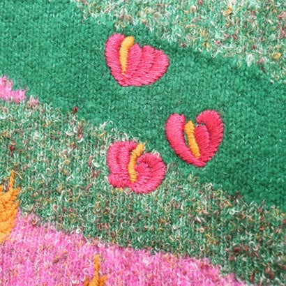 デシグアル Desigual 刺繍 ジャカードセーター （マルチ）｜詳細画像
