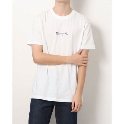 デシグアル Desigual メンズ Tシャツ半袖 POL （ホワイト）｜詳細画像