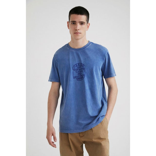 
                    メンズ Tシャツ半袖 BOONE （ブルー）
