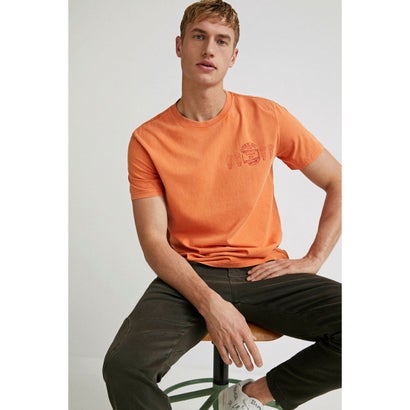 デシグアル Desigual メンズ Tシャツ半袖 BARUCH （オレンジ）｜詳細画像