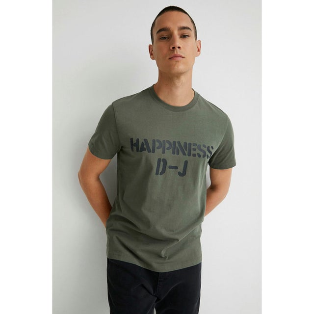 
                    Happiness Tシャツ （グリーン）