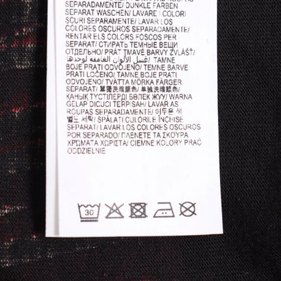 デシグアル Desigual テキスト 半袖Tシャツ （グレー/ブラック）｜詳細画像
