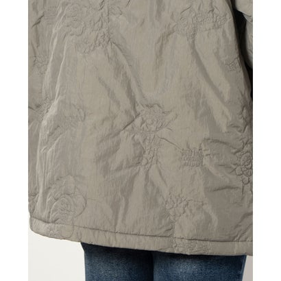 デシグアル Desigual 刺繍 パデッドジャケット （グレー/ブラック）｜詳細画像