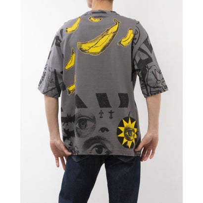 デシグアル Desigual PABLO Tシャツショートスリーブ （グレー/ブラック）｜詳細画像