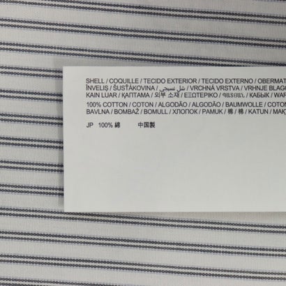 デシグアル Desigual ストライプ&ハート パッチワークシャツ （ホワイト）｜詳細画像