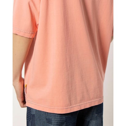 デシグアル Desigual インドモチーフ パッチワーク Tシャツ （オレンジ）｜詳細画像