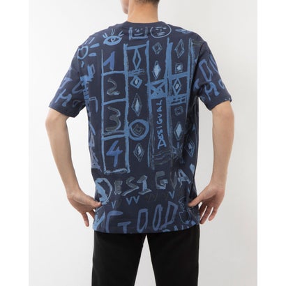 デシグアル Desigual アーティモチーフ Tシャツ （ブルー）｜詳細画像