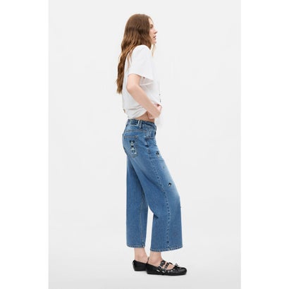 ディズニー キュロットデニムパンツ （ブルー）｜詳細画像