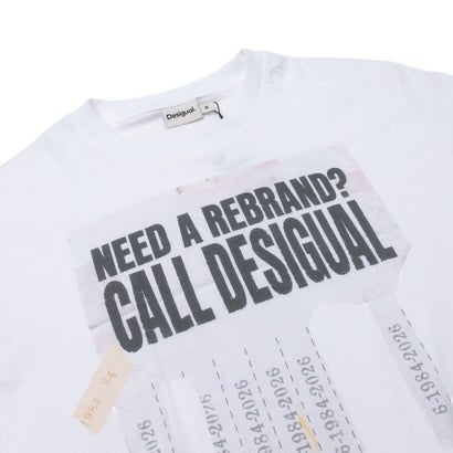 デシグアル Desigual プリントTシャツ （ホワイト）｜詳細画像