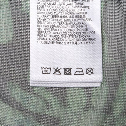 プリント Uネック長袖Tシャツ （グレー/ブラック）｜詳細画像