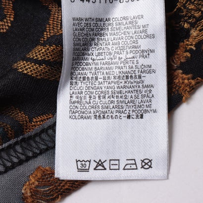 デシグアル Desigual ベルベットフラワー ワンショルダートップス （ブルー）｜詳細画像