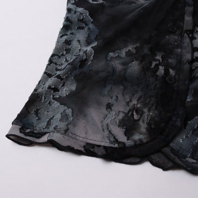 デシグアル Desigual フラワージャカード カーディガン （ブルー）｜詳細画像