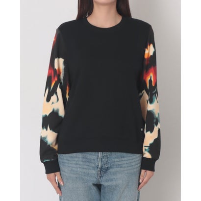 デシグアル Desigual プリントスリーブ ウェットシャツ （グレー/ブラック）｜詳細画像