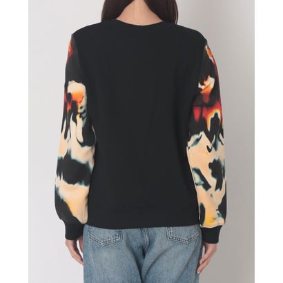 デシグアル Desigual プリントスリーブ ウェットシャツ （グレー/ブラック）｜詳細画像