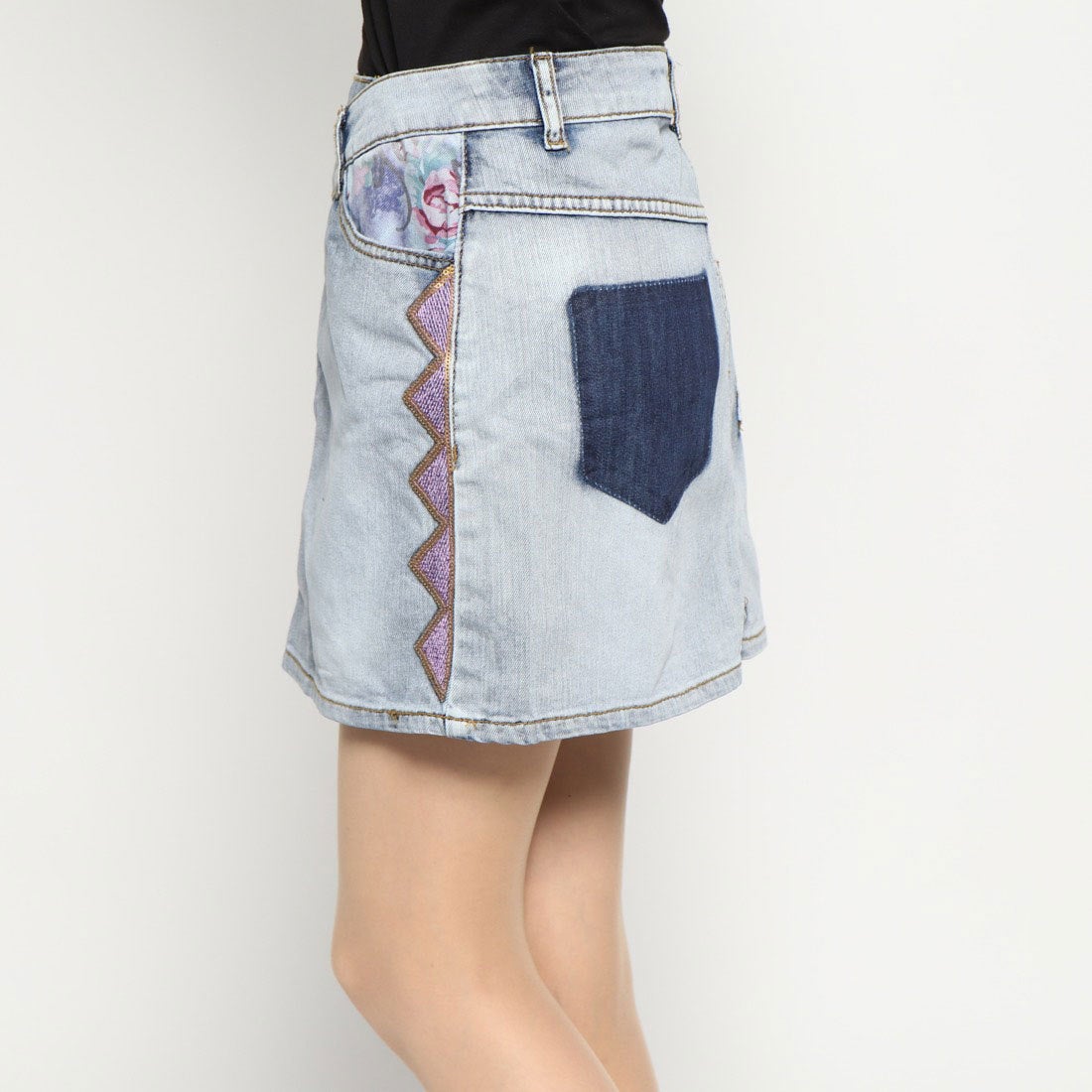 デシグアル Desigual スカートショート （ブルー） -ファッション通販 
