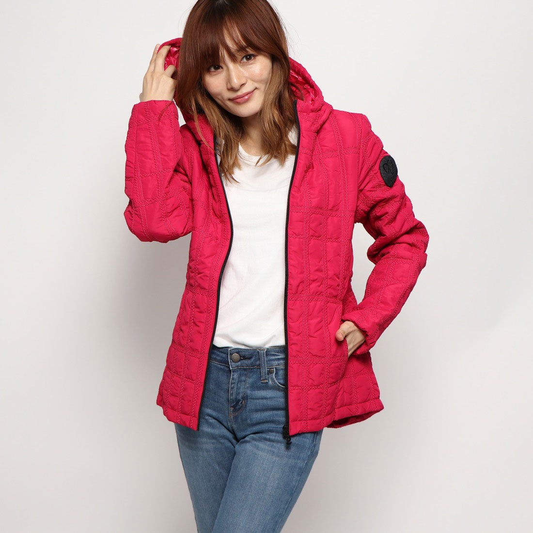 デシグアル Desigual パッド入りショートオーバーコート EDIMBURGO