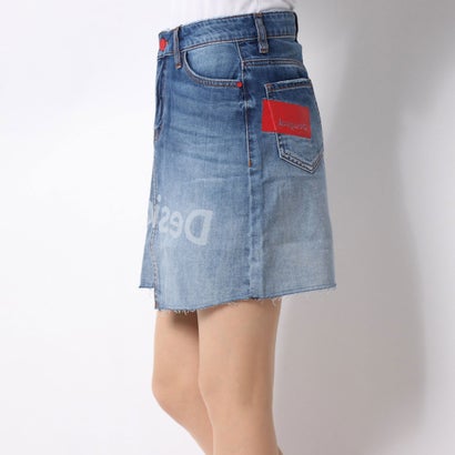 デシグアル Desigual スカート LOG （ブルー）｜詳細画像