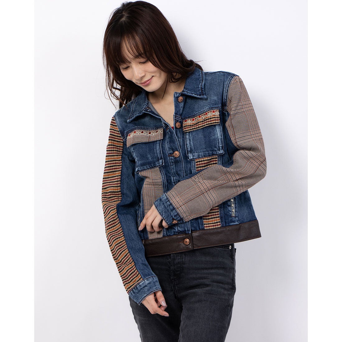 デシグアル Desigual デニムジャケット ALMU （ブルー） -waja bazar - 海外ファッションブランド通販サイト【公式】