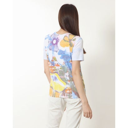 デシグアル Desigual Tシャツ半袖 SKYLINE （ホワイト）｜詳細画像