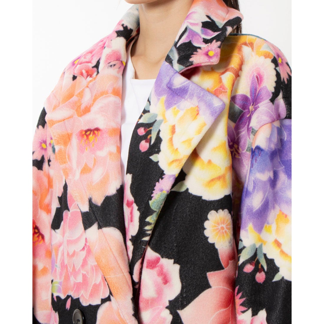 デシグアル Desigual オーバーコート GARDEN （マルチ） -アウトレット 