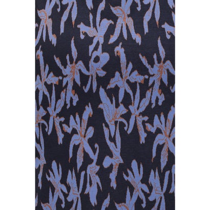 デシグアル Desigual 花柄プリントニット素材のレディースミディスカート （ブルー）｜詳細画像