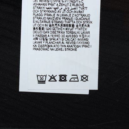 デシグアル Desigual ギャザーチュール素材の袖付きレディーススリムTシャツ （グレー/ブラック）｜詳細画像