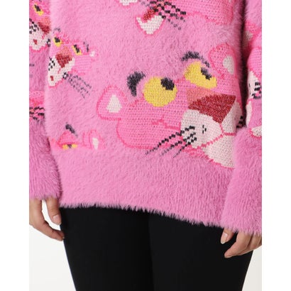 デシグアル Desigual Pink Panther セーター （ピンク/レッド）｜詳細画像