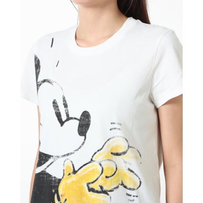 デシグアル Desigual ミッキーマウス Tシャツ （ホワイト）｜詳細画像