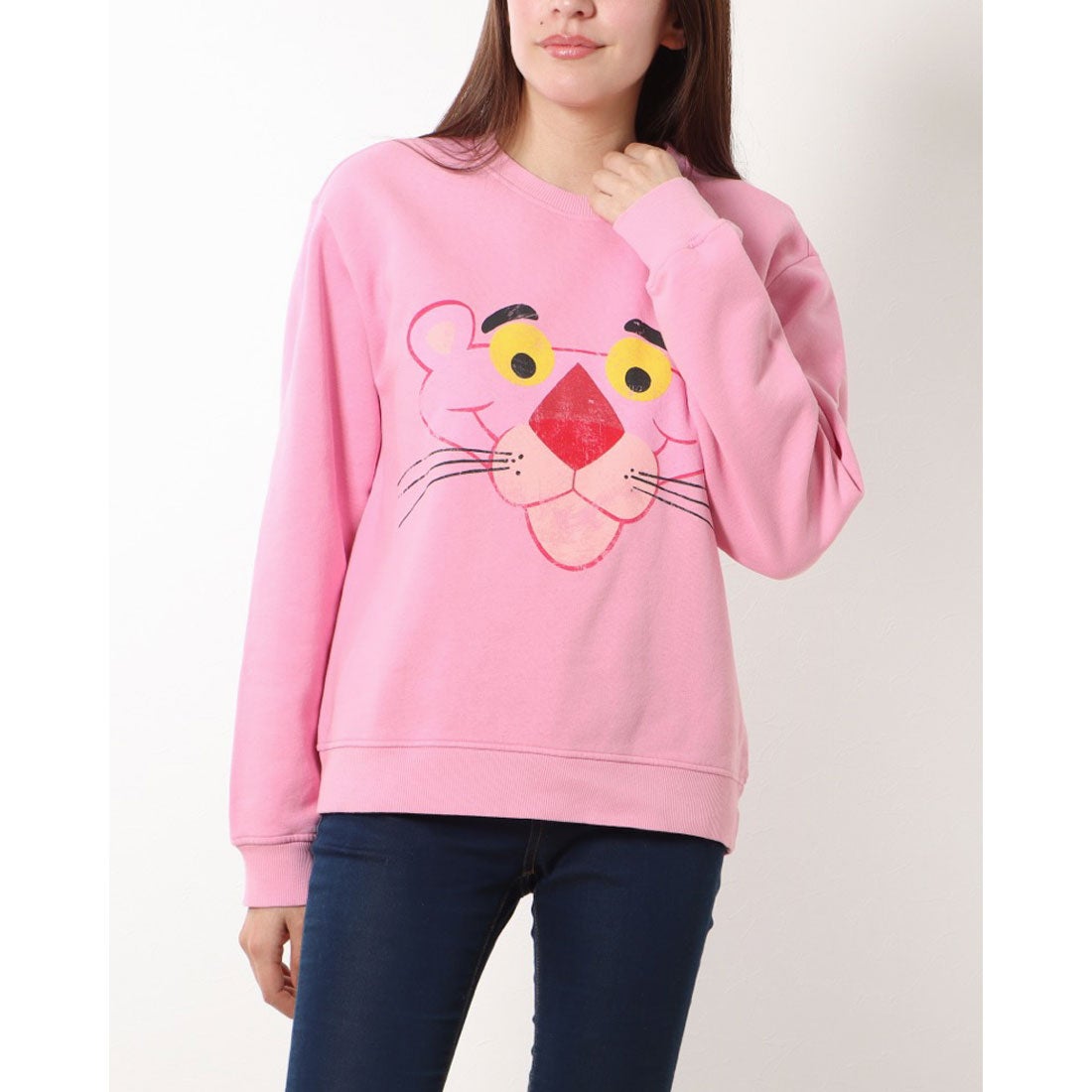 デシグアル Desigual Pink Panther ウォッシュスウェットシャツ （ピンク/レッド） -靴＆ファッション通販  ロコンド〜自宅で試着、気軽に返品