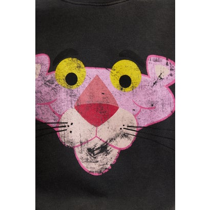 デシグアル Desigual Pink Panther ウォッシュスウェットシャツ （グレー/ブラック）｜詳細画像
