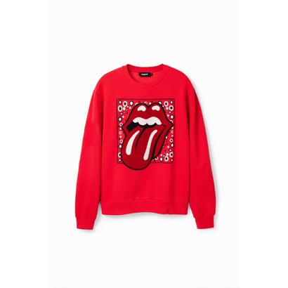 デシグアル Desigual The Rolling Stones スウェットシャツ （ピンク/レッド）｜詳細画像