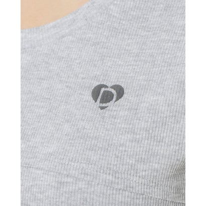 デシグアル Desigual パッチワーク&ステッチ Tシャツ （グレー/ブラック）｜詳細画像