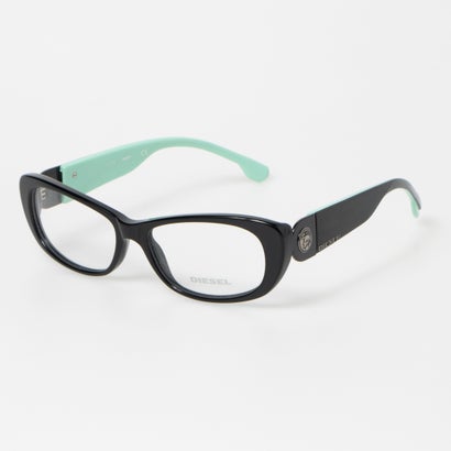 ディーゼル DIESEL メガネ 眼鏡 アイウェア レディース メンズ （ブラック/ライトグリーン）｜詳細画像